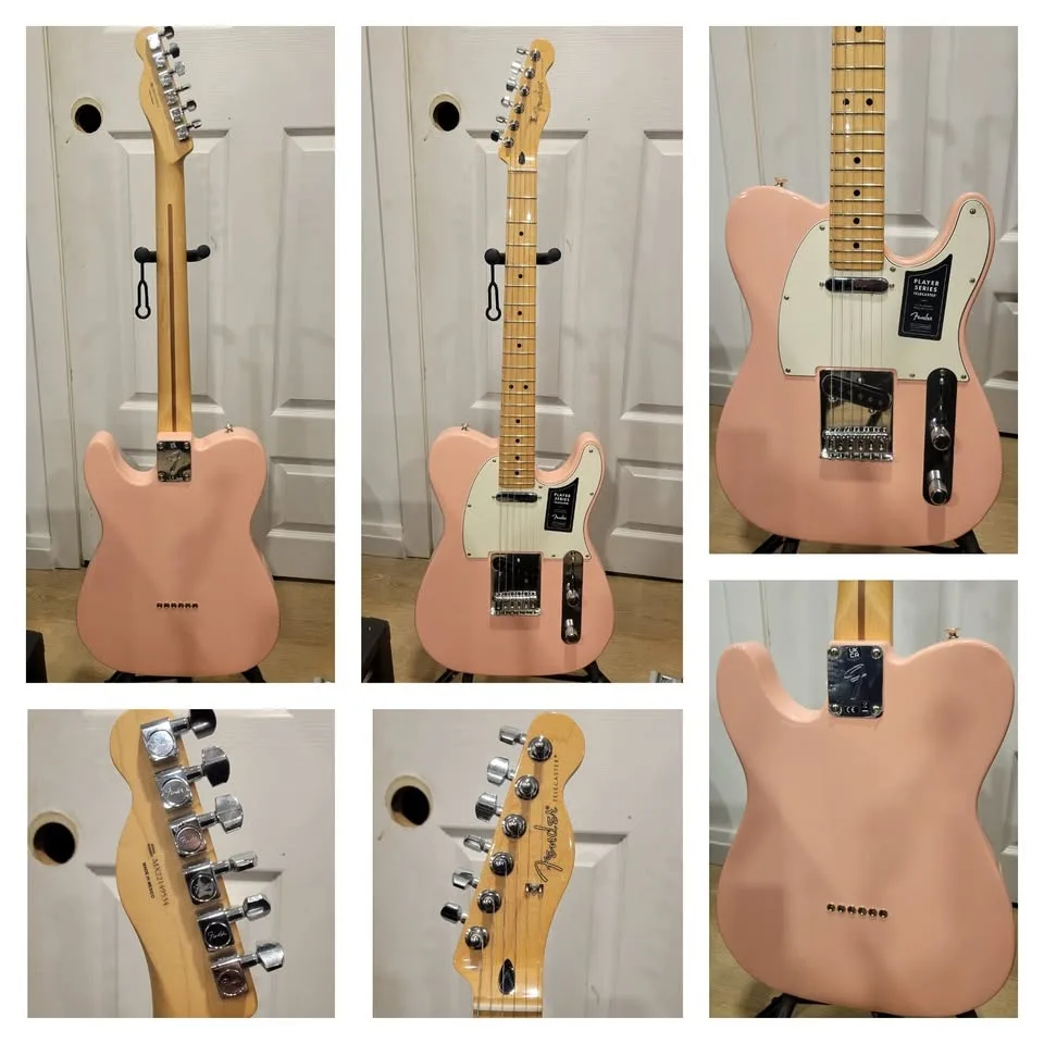 $900 Fender Telecaster - Shell Pink - Maple Fretboard