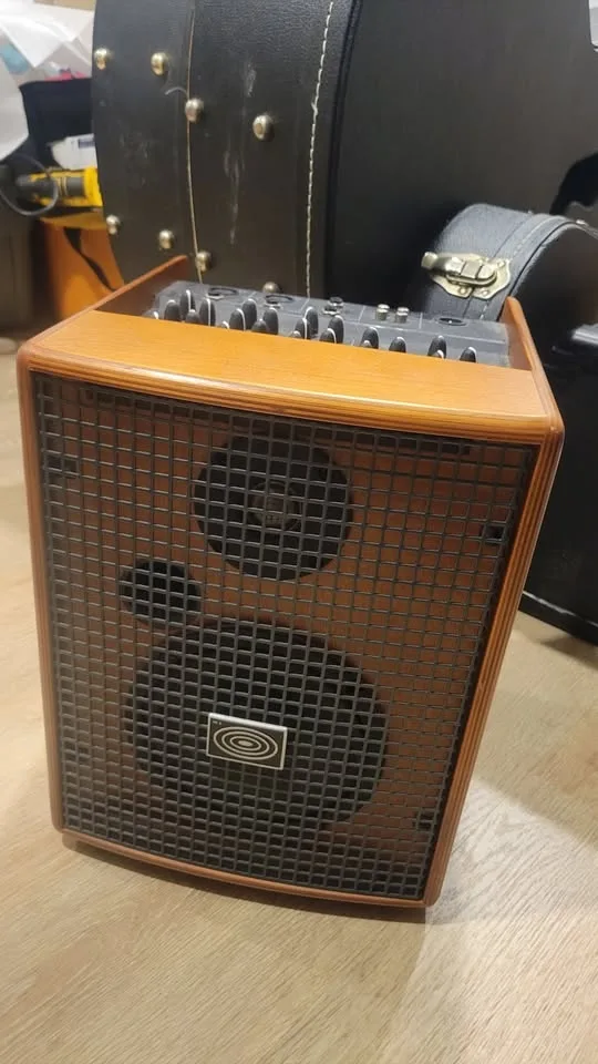 $800 Schertler Jam 100 Wood Acoustic Guitar Amplifier image indicator(2)