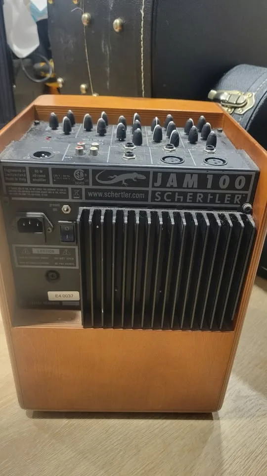 $800 Schertler Jam 100 Wood Acoustic Guitar Amplifier image indicator(3)