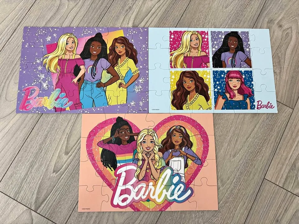 LIKE NEW Barbie Puzzle thumbnail