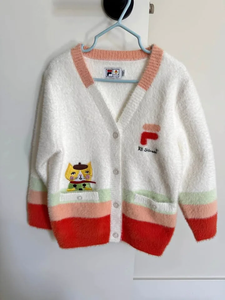 NEW Girls Fila Winter Cardigan thumbnail