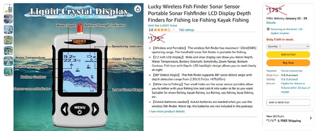 wireless fish finder - photo 3