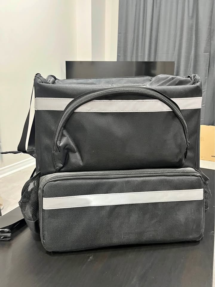 Black Delivery / Cargo Bag - Great Condition #Cleanout