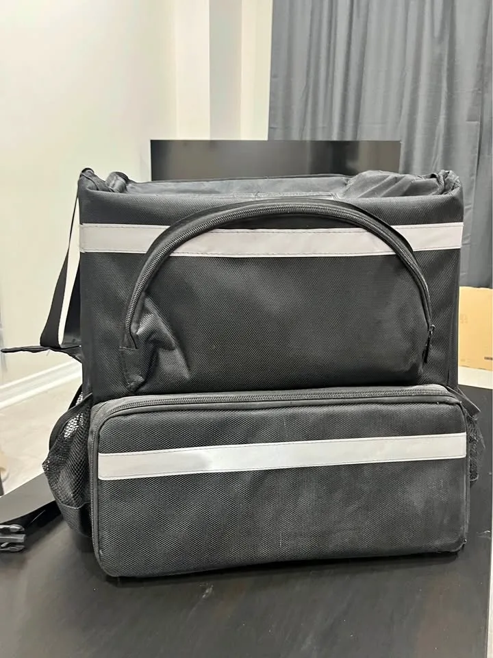 Black Delivery / Cargo Bag - Great Condition #Cleanout