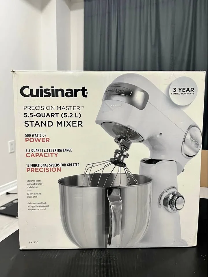 Cuisinart 5.5 QT Stand Mixer – Brand New in Box #Cleanout
