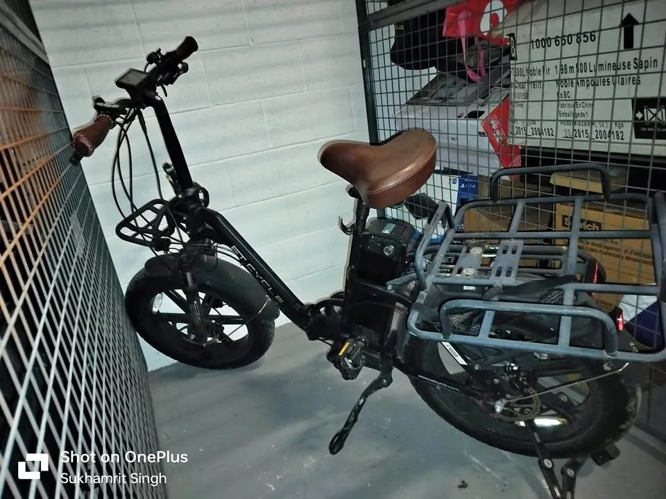 ET Cycle F1000 Fat Tire E-Bike – Excellent condition #Cleanout