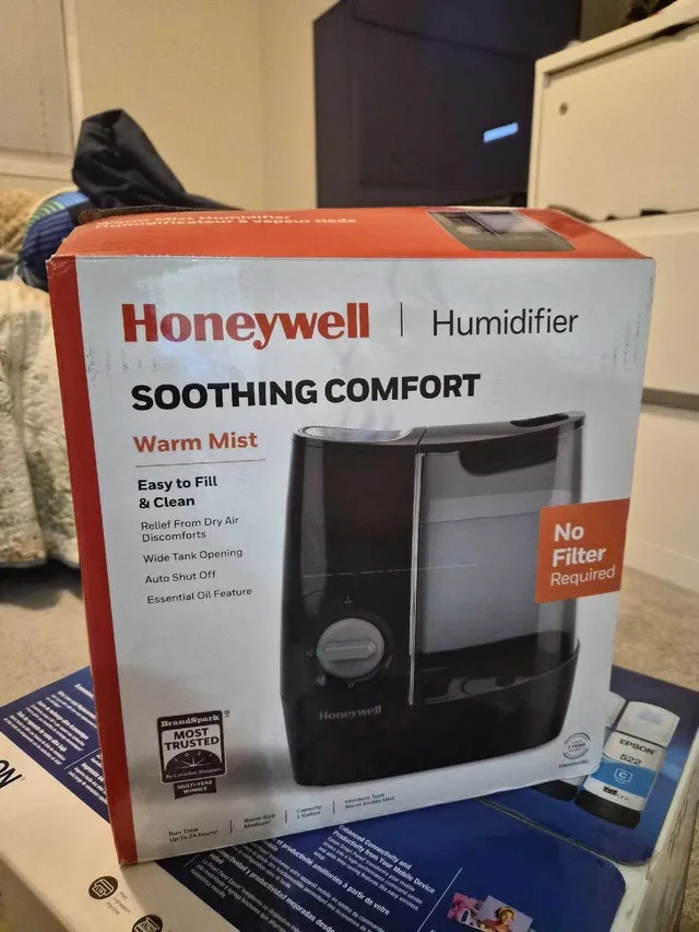 Honeywell Warm Mist Humidifier #CLEANOUT