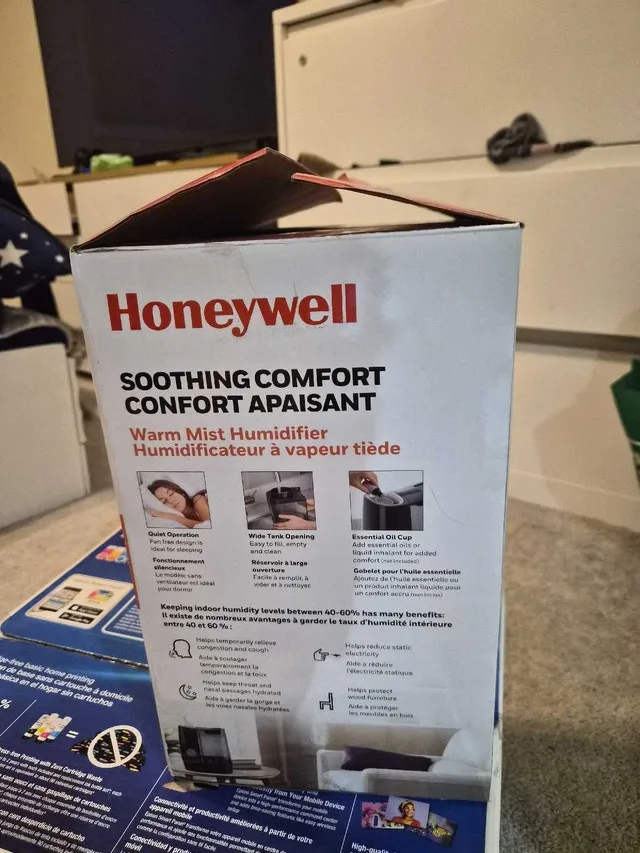 Honeywell Warm Mist Humidifier #CLEANOUT image indicator(4)