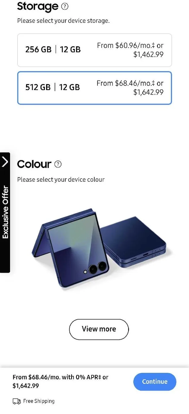 Samsung Galaxy Z Flip7 512GB | BRAND NEW #CLEANOUT