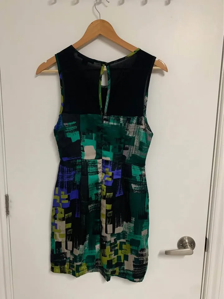 Forever 21 Abstract Dress with pockets - Size S/Small image indicator(2)