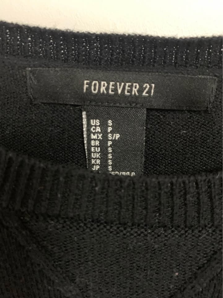 Forever 21 Black Sweater Dress - photo 3