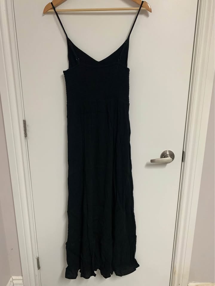 Aerie Black Maxi with cut out detail - Size S/Small - photo 3