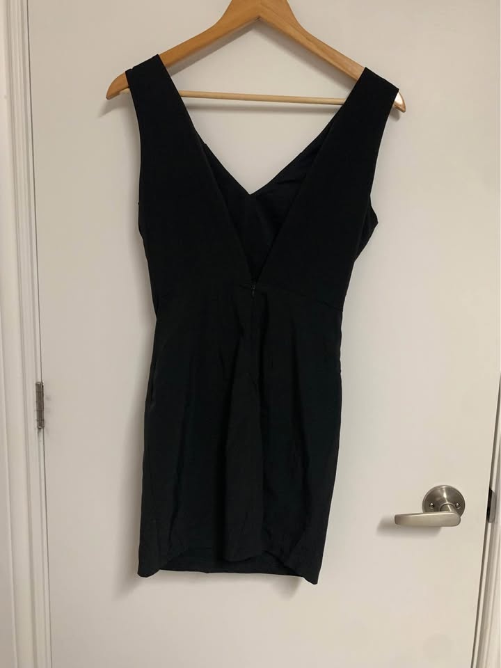Forever 21 Black Ruffle Dress - Size S/Small - photo 2