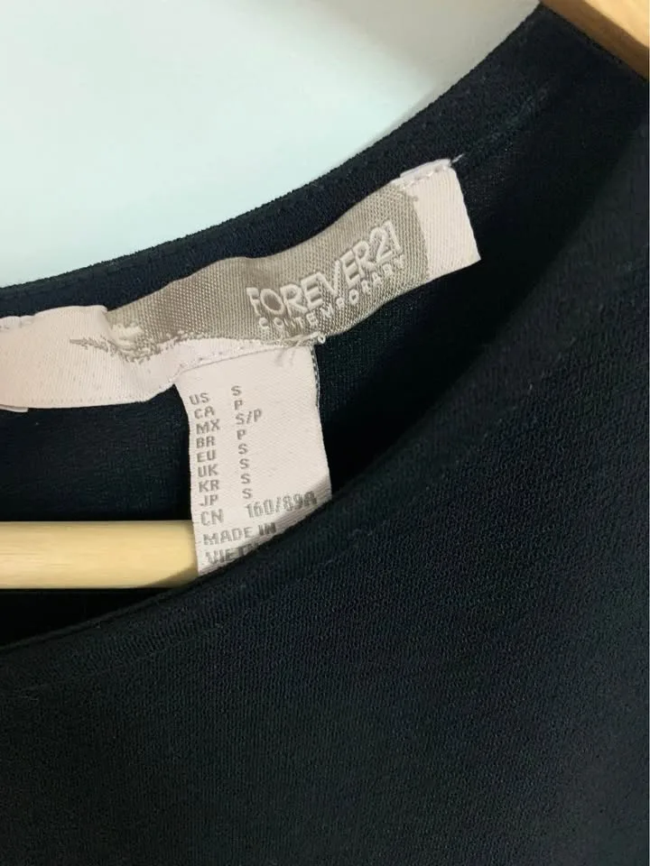 Forever 21 Black Dress - Size S/Small image indicator(4)