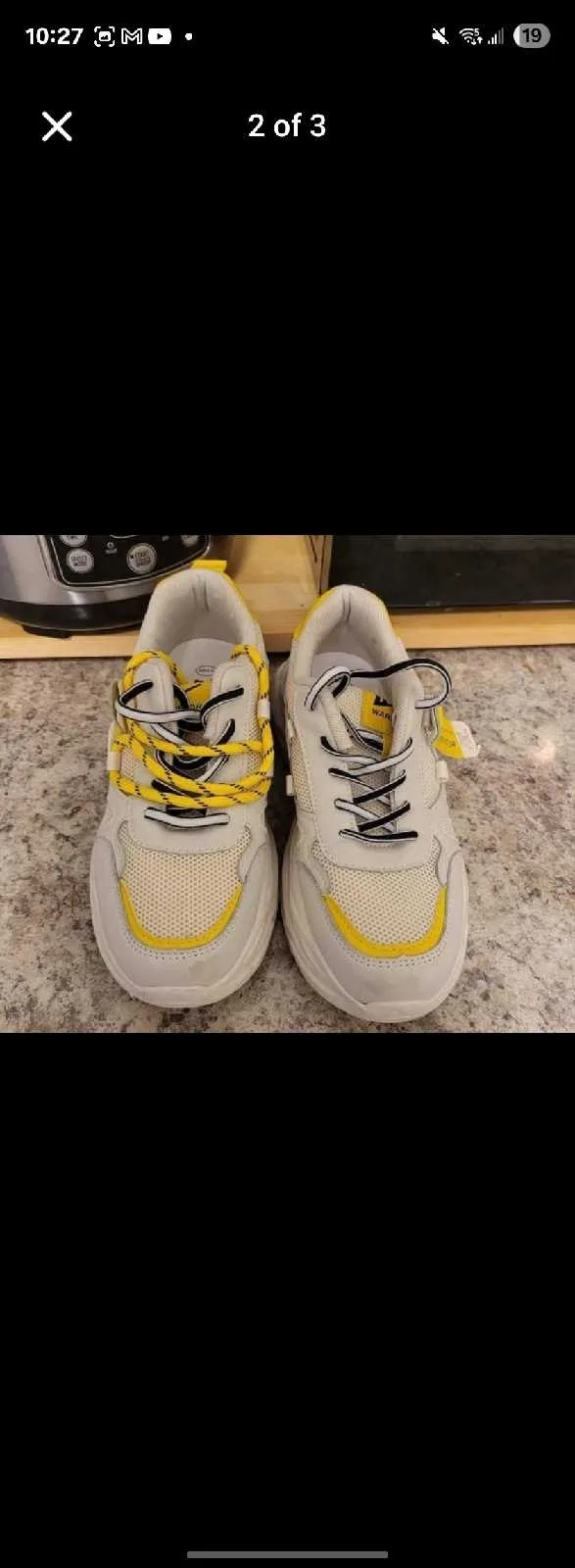 Warrior Yellow Shoes image indicator(2)