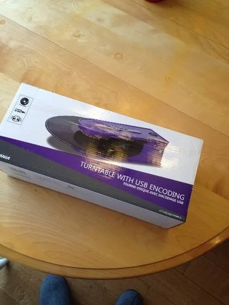 New-In-Box Sylvania Turntable with USB