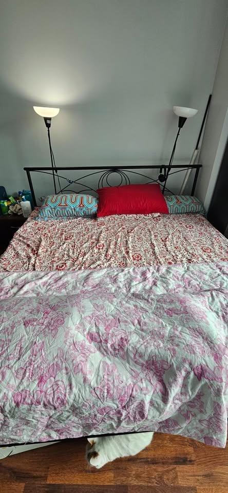 King Size Metal Bed Frame #cleanout - photo 2