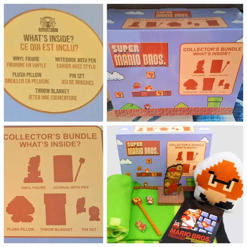 Mario Gift Set - NEW - collectors bundle - photo 2