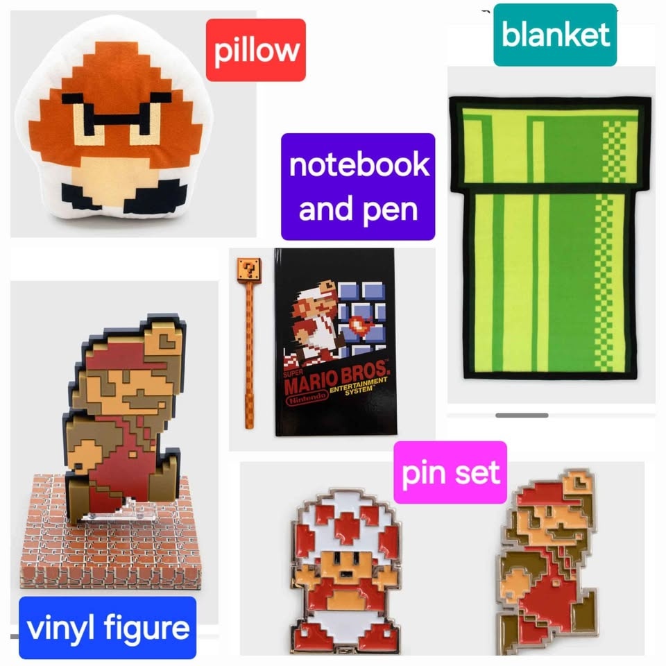 Mario Gift Set - NEW - collectors bundle - photo 4