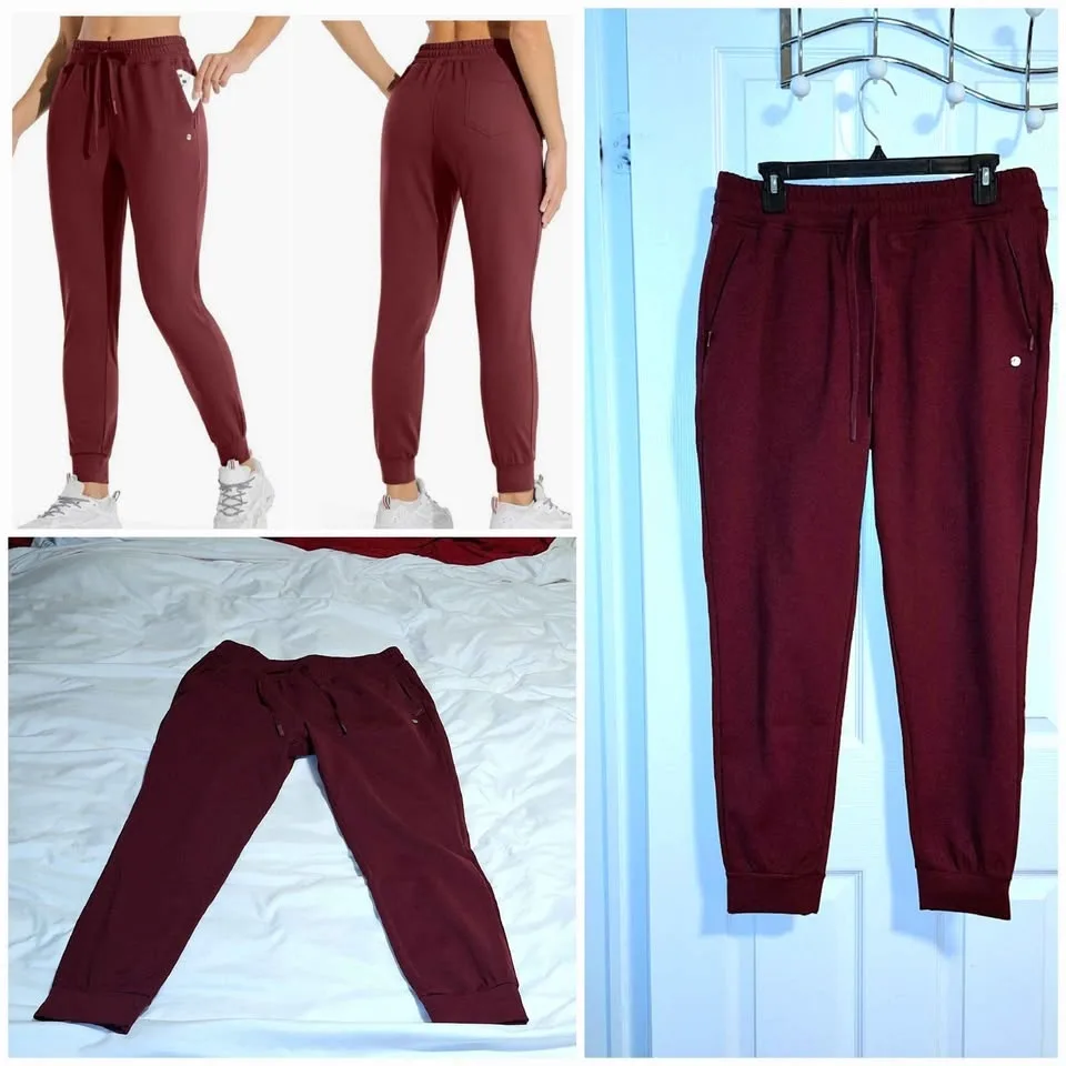 NEW fleece joggers x4 - Willit size L image indicator(4)