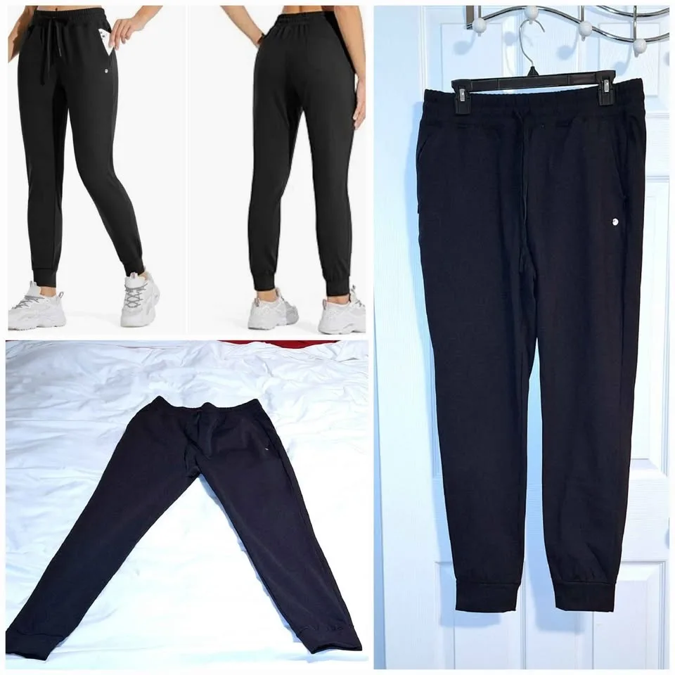 NEW fleece joggers x4 - Willit size L image indicator(6)