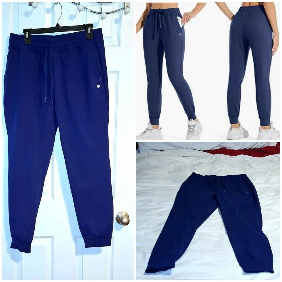 NEW fleece joggers x4 - Willit size L image indicator(8)