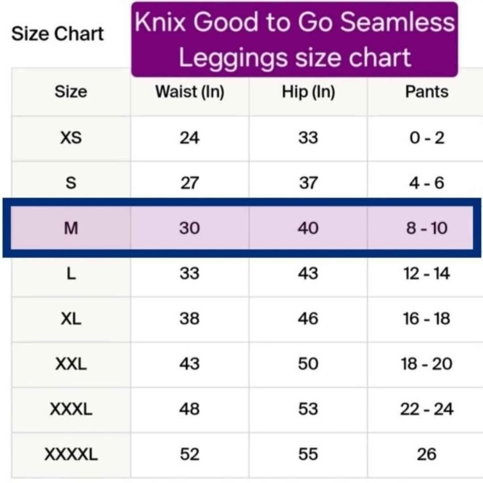 Knix Leggings NEW - purple Good to Go Seamless Leggings - photo 4
