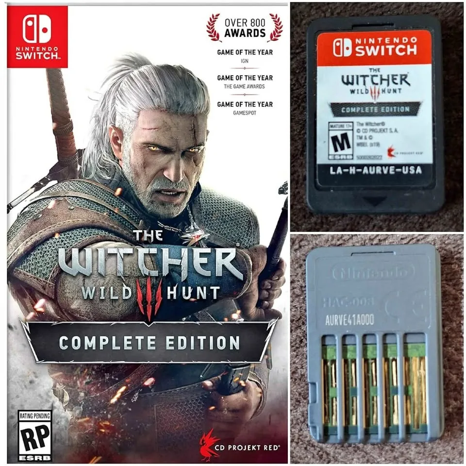 Nintendo Switch - The Witcher - no case
