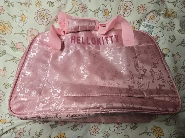 Hello Kitty Pink Travel Tote Bag (45×30×20cm) image indicator(2)