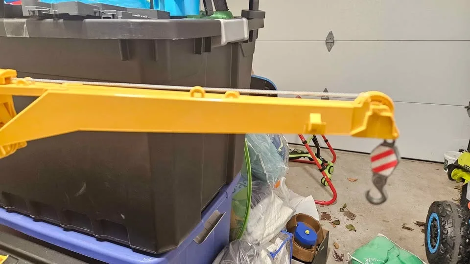 Crane, cement mixer, garbage truck image indicator(7)