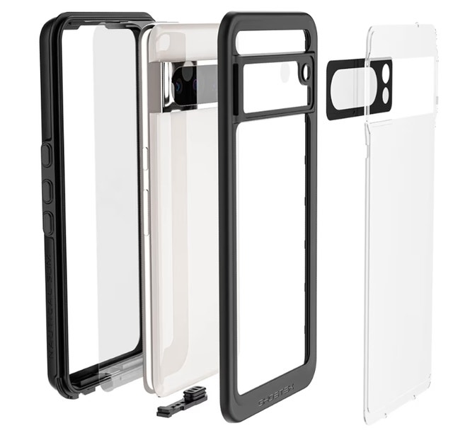 Google Pixel 8 Pro Military Protection Phone Case with Strap - photo 5