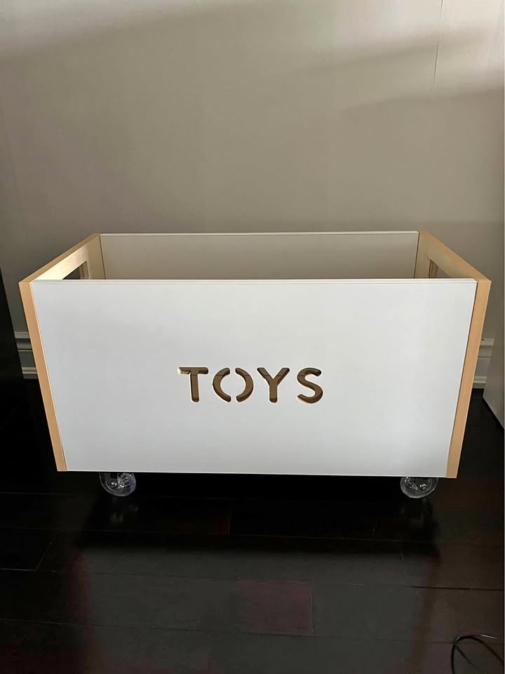 Modern Wooden Toy Box