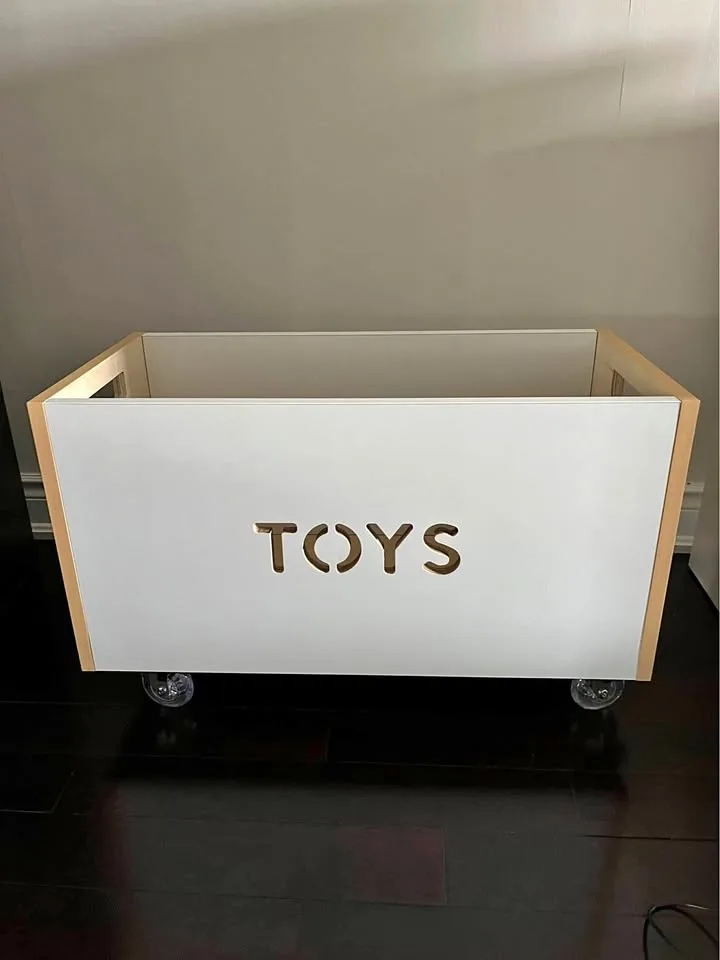 Modern Wooden Toy Box