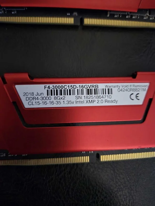 16GB G Skill Gaming Ram 3000mhz image indicator(3)