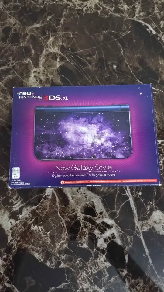 *Box Only* Limited Galaxy Edition Nintendo New 3ds XL image indicator(3)