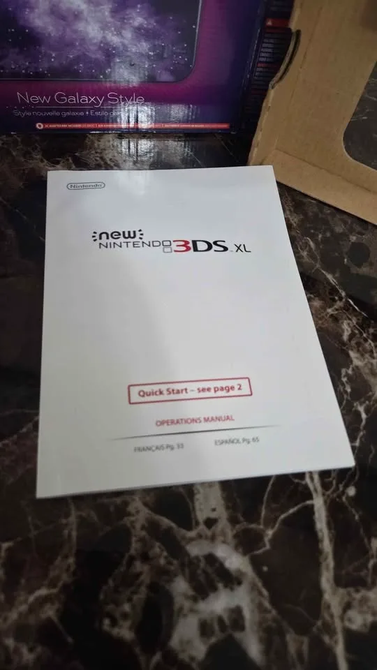 *Box Only* Limited Galaxy Edition Nintendo New 3ds XL image indicator(4)