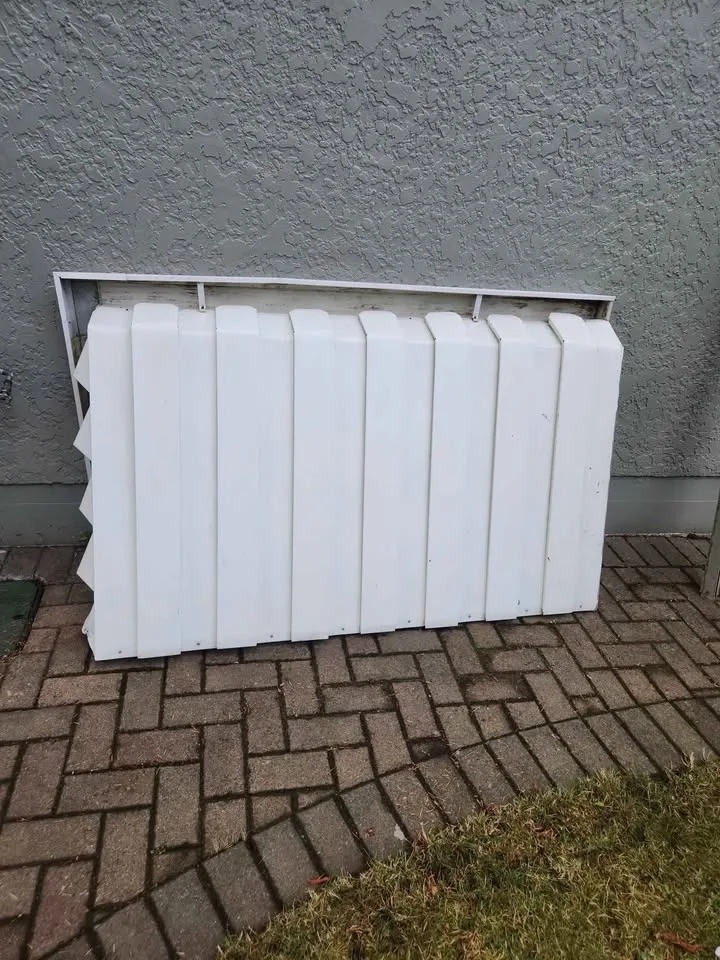 Metal Canopy with Gutter /Attached to porch Side of the house ov image indicator(3)