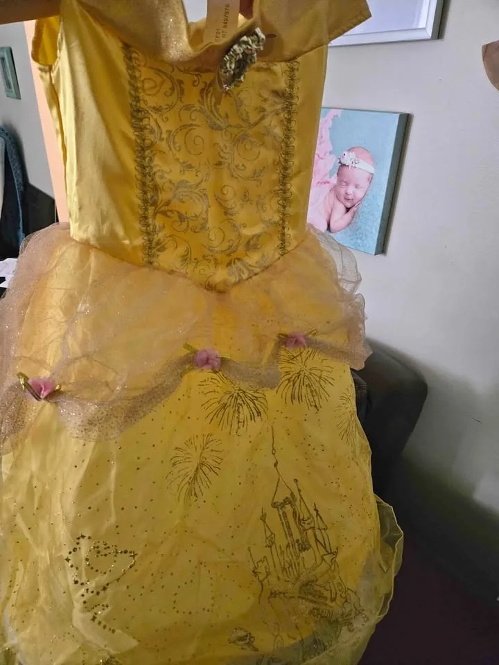 Disney princess dress size 4t