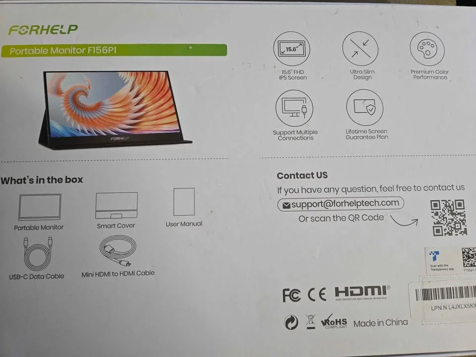 Portable monitor image indicator(4)