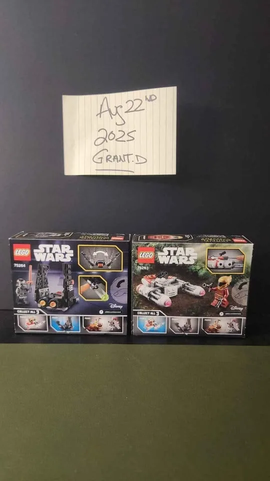 Lego Star Wars Kylo Ren Microfighter/ Resistance Ywing Microfigh image indicator(2)