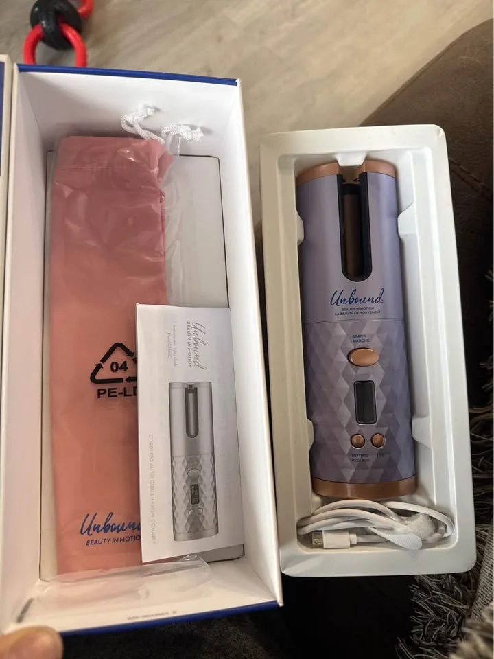 Unbound Cordless Auto Curler from Conair - New! image indicator(3)