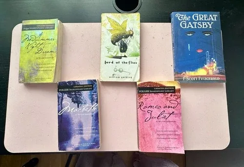 High School English Class Book Bundle (5 Books)