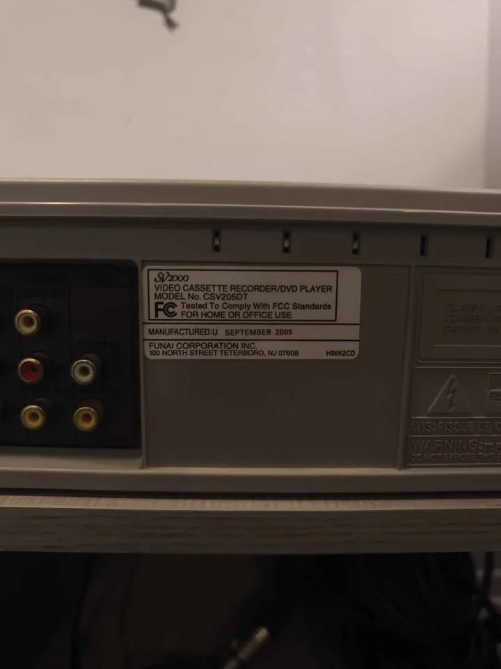 Funai VHS/DVD Player Send Offers! image indicator(5)