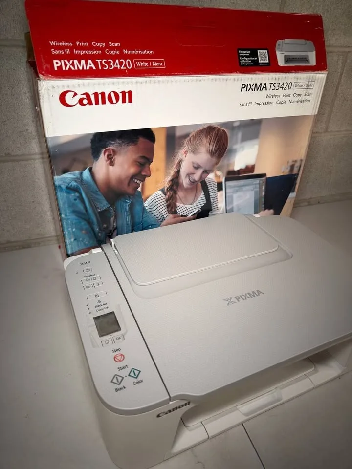 Canon PIXMA TS3420 Wireless Inkjet Printer image indicator(2)
