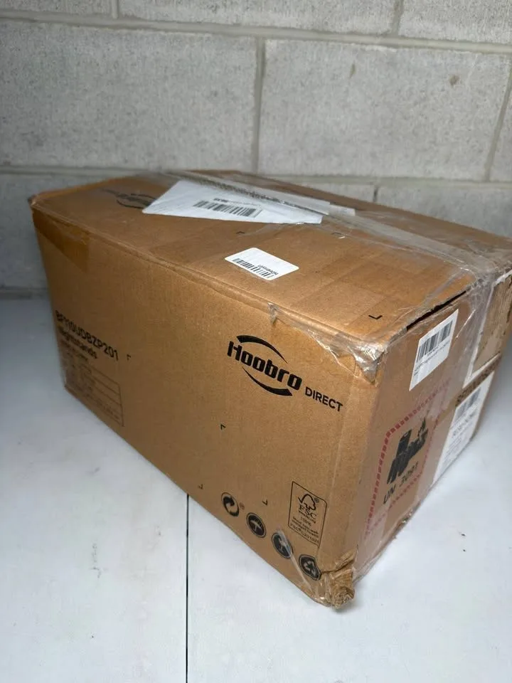 HOOBRO Set of 2 Nightstands with Charging Station and LED Light image indicator(2)