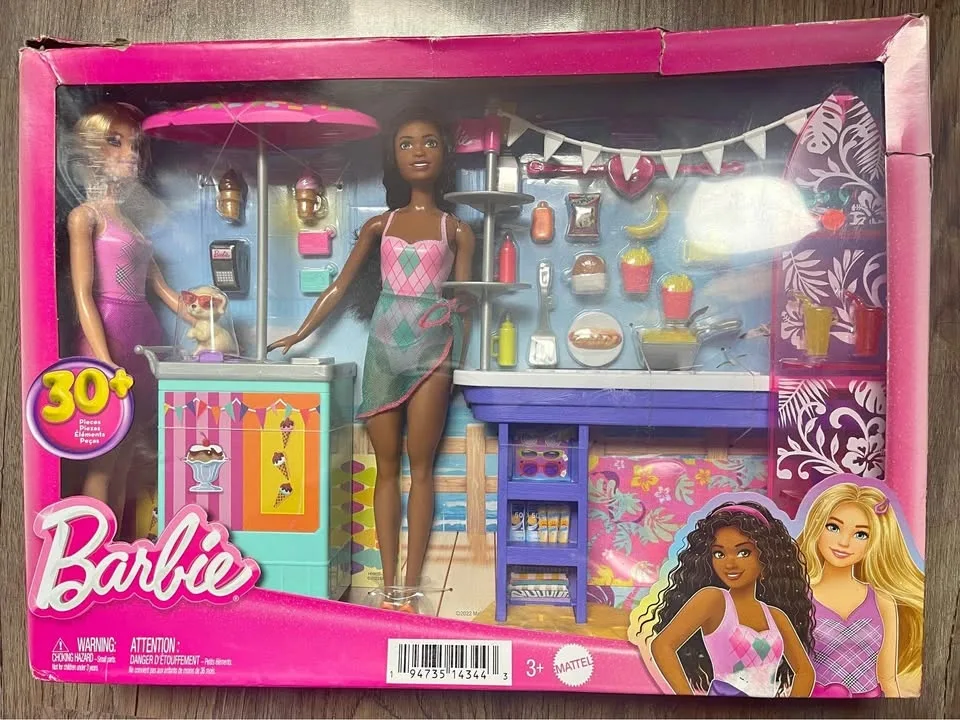 Barbie Dolls Playset 30+ pieces