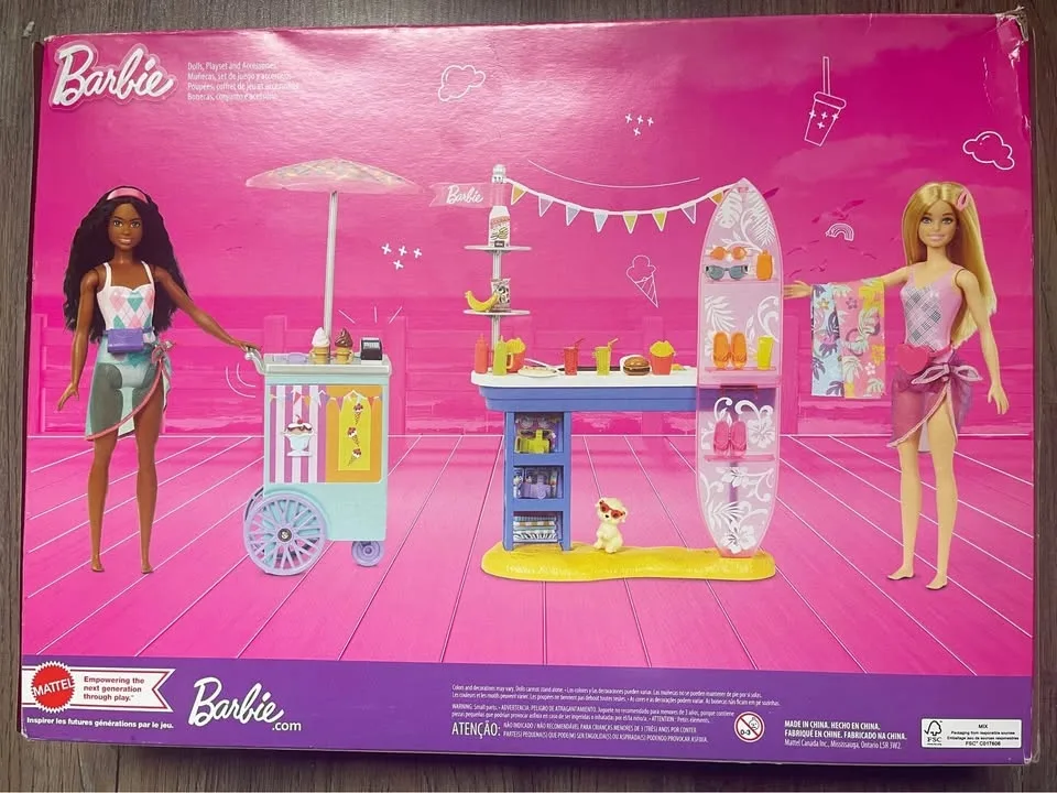 Barbie Dolls Playset 30+ pieces image indicator(4)