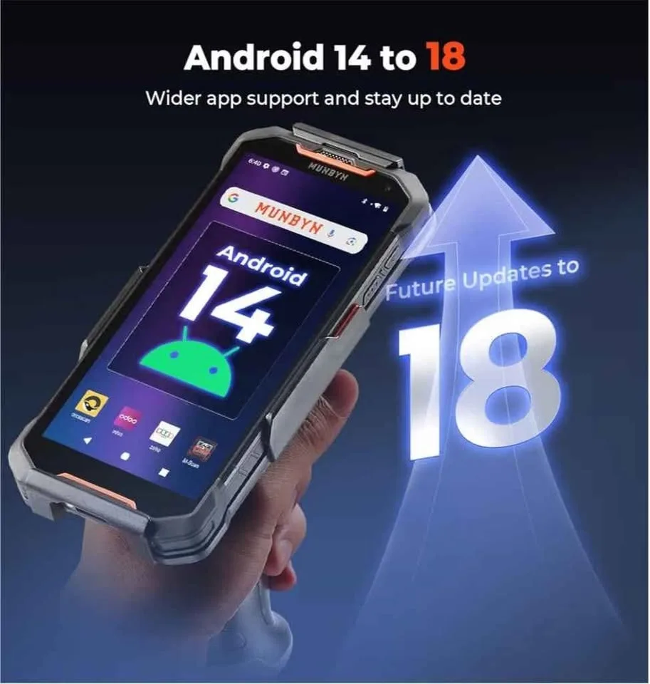 MUNBYN AceScan AS01P Android 14 Barcode Scanner image indicator(3)