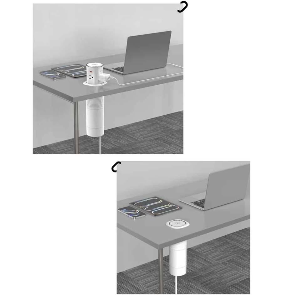 Pop Up Countertop Outlet Recessed Power Strip - photo 5