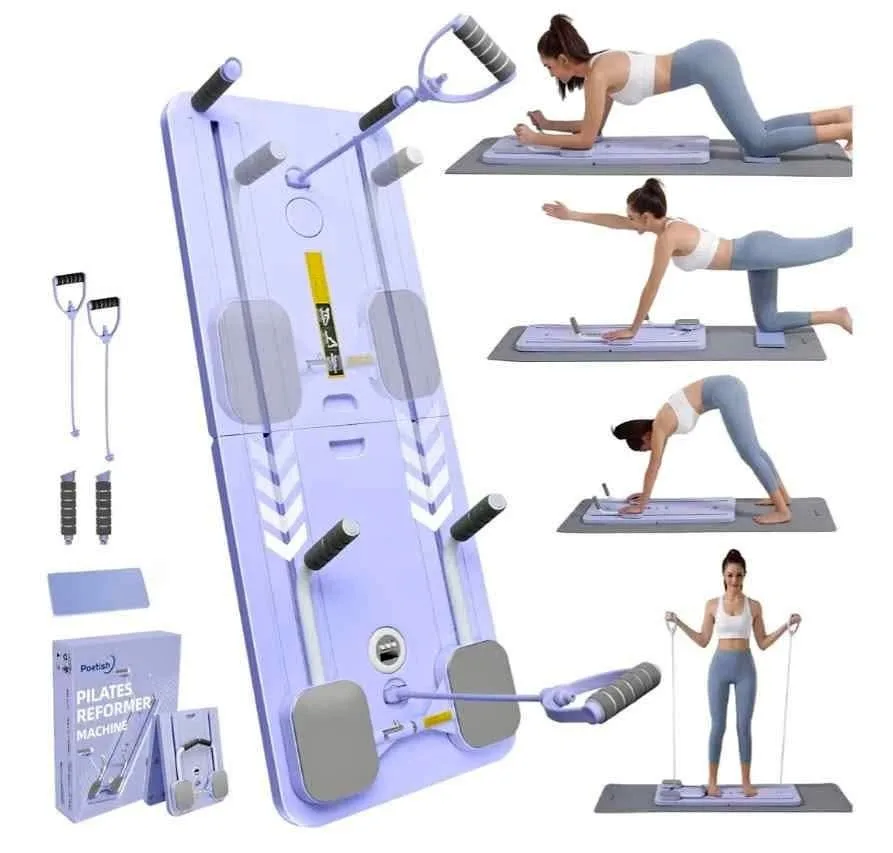 Pilates Reformer Machine - Foldable Multifunctional Abdominal